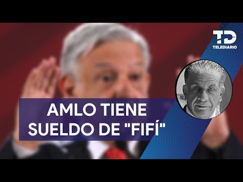 AMLO gana un sueldo de 387 mil pesos trimestrales