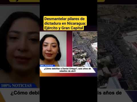 Desmantelar pilares de dictadura en Nicaragua: Ejército y Gran capital, dice Yaritza Mairena