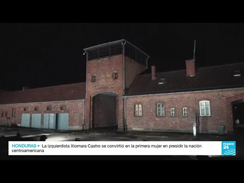 Así se conmemoraron los 77 años de la liberación del campo de concentración de Auschwitz