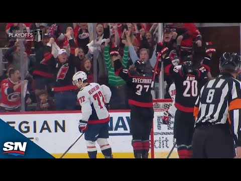 Hurricanes Andrei Svechnikov Snaps It Home To Break The Ice In Game 3