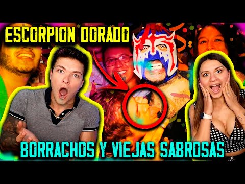 REACCION a ESCORPION DORADO SUELTO en PUEBLA  **BORRACHOS y VIEJAS BUENAS**