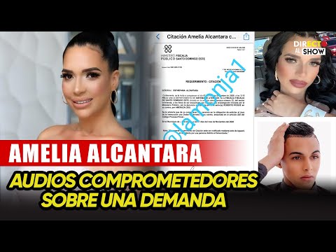 Se FILTRAN AUDIOS?? de Amelia Alcántara amenzando a maquillador - Directo al Show