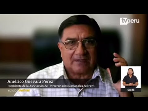 TVPerú Noticias Edición Matinal | Américo Guevara Pérez, presidente de la AUNP - 31/03/2023