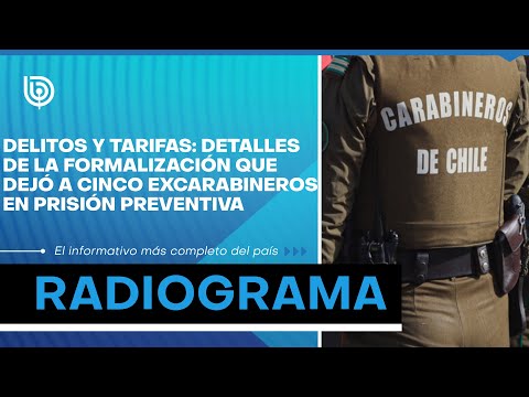 Delitos y tarifas: detalles de la formalización que dejó a cinco excarabineros en prisión preventiva