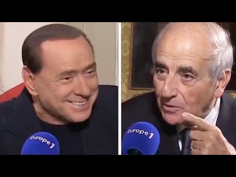 Vous n'êtes pas un saint : quand Elkabbach interviewait Berlusconi en 2013 (archive intégrale)