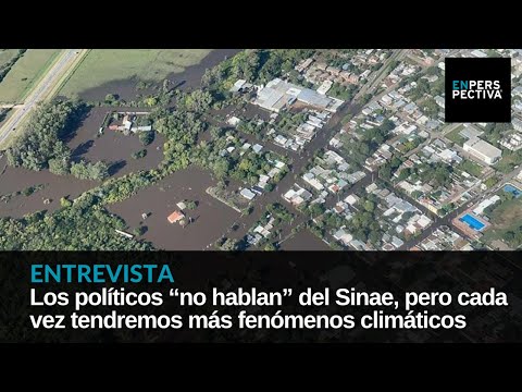 El Sinae debe estar en la agenda política, dice director Santiago Caramés