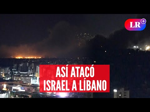 Así fueron los intensos ATAQUES de artillería israelíes contra LÍBANO | #LR