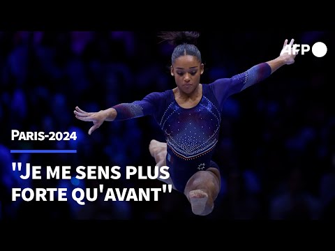 JO Paris 2024: Mélanie de Jesus dos Santos s’entraîne avec Simone Biles et vise la médaille | AFP