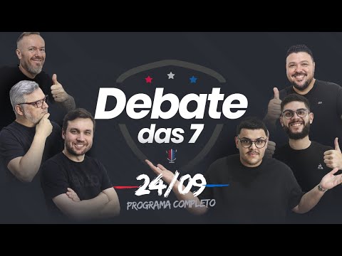 RENATO EM ROTA DE COLISÃO E GRÊMIO EM CRISE | INTER QUER LIBERTA | DEBATE DAS 7 | 26/09/24 #43