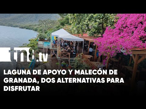 Laguna de Apoyo y Malecón de Granada, dos alternativas para ir de paseo en Nicaragua
