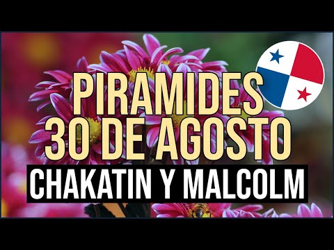Pirámide Lotería de Panamá Miércoles 30 de Agosto 2023  - Pirámide de Chakatin y Malcolm Ramos