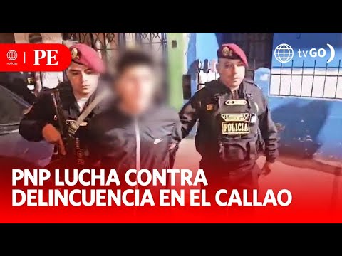 Policía del Callao informa sobre detenciones en lo que va del año | Primera Edición | Noticias Perú