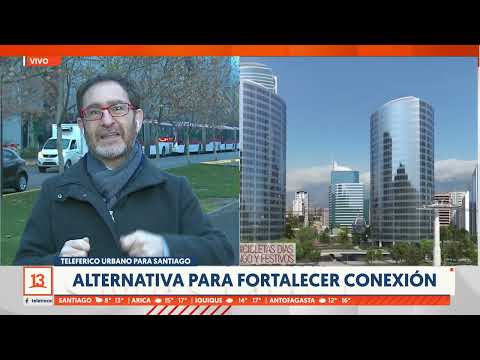 Ministro de Obras Públicas detalla teleférico urbano de Santiago