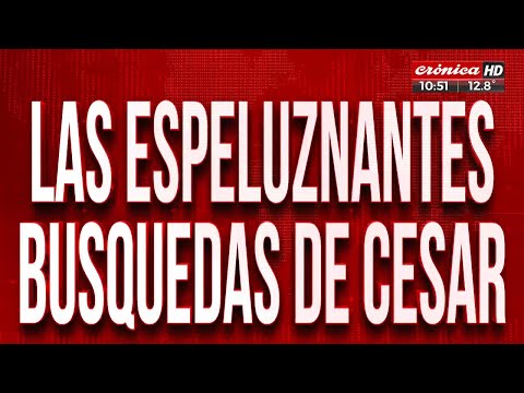Almas de personas asesinadas, las macabras búsquedas de César Sena
