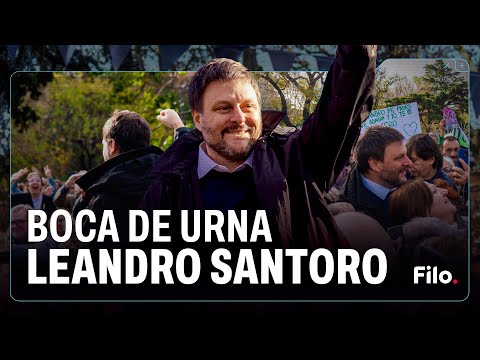 ENTREVISTA a LEANDRO SANTORO por el cierre de CAMPAÑA antes de las PASO 2023 | #BocaDeUrna