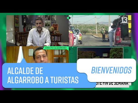 Alcalde de Algarrobo ante llegada de turistas: “Estamos colapsados” | Bienvenidos