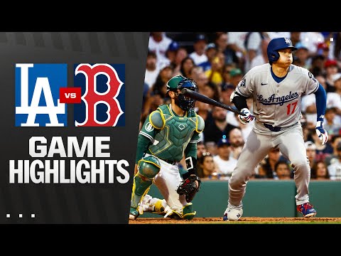 Dodgers vs. Red Sox Game Highlights (7/25/25) | MLB Highlights