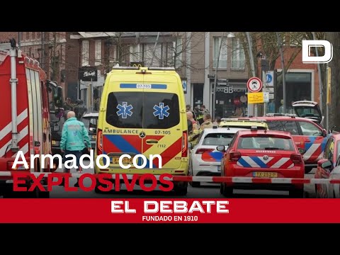 Un hombre con rehenes amenaza con explotar una bomba en Países Bajos