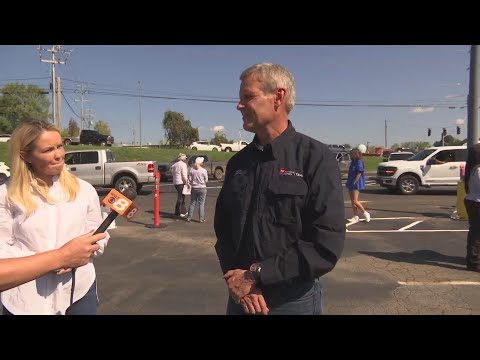 Gov. Lee tours damage in Cocke County