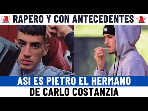 RAPERO y CON ANTECEDENTES en ESPAÑA: así es PIETRO COSTANZIA el hermano de CARLO COSTANZIA