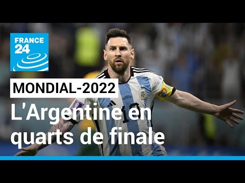 Mondial: l'Argentine bat l'Australie (2-1) et rejoint les Pays-Bas en quarts • FRANCE 24