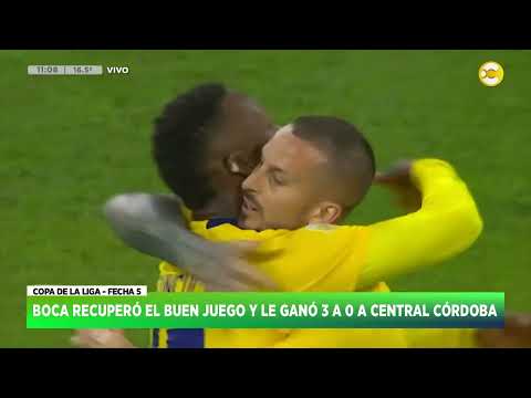 Boca Juniors le ganó 3-0 a Central Córdoba - Santiago Russo