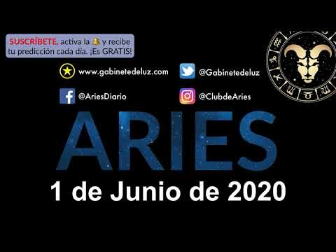 Horóscopo Diario - Aries - 1 de Junio de 2020