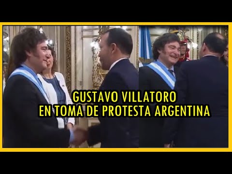 Ministro Villatoro represento a El Salvador en toma de protesta en Argentina