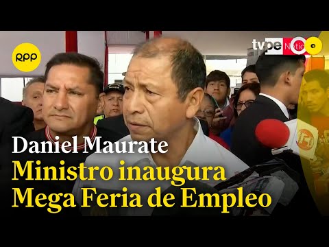 El titular de Trabajo inaugura la Mega Feria del Empleo en Lima Norte