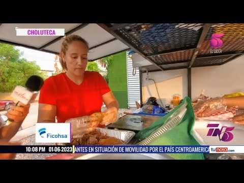 Aparte de dar clases, mujeres emprenden puesto de comida en Choluteca