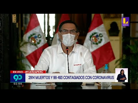 Así fue el mensaje del presidente Martín Vizcarra en el día 65 de la emergencia por el coronavirus