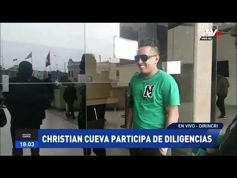 Christian Cueva llega a sede de la Dirincri y se pone altanero con la prensa: ¿De ATV? Te felicito