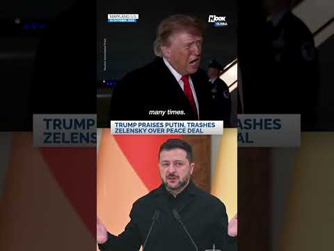 Trump Praises Putin On Oil, Then Trashes Zelensky For Refusing Deal