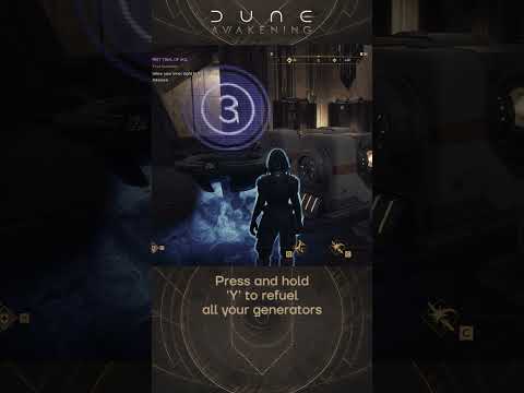 Increase your efficiency by refueling your generators evenly at your Sub-Fief Console #duneawakening