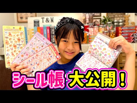 令和女子のシール帳紹介！お友達と交換しているプライベートシール帳を大公開！