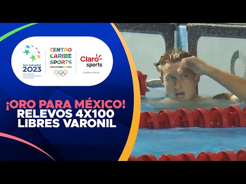 ¡Oro para Me?xico! Gran actuacio?n en los relevos 4x100 libres varonil de San Salvador 2023