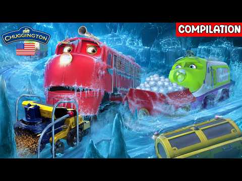 Chuggington: Giant Ice Sculptures! Wilson's Icy Adventure!❄️| Fun Preschool|Full Episode Compilation