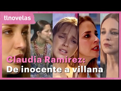 La transformación de Claudia Ramírez en las telenovelas: De inocente a villana | tlnovelas