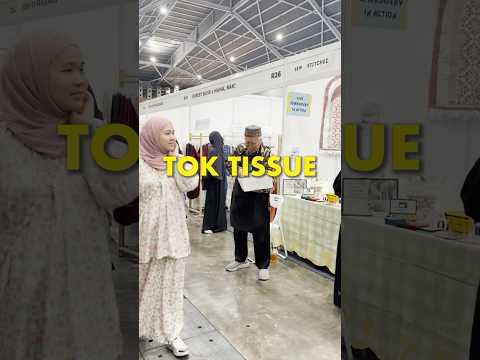 Pernah dengar cerita Tok Tissue? Sangat terharu melihat sokongan ayah kepada anak perempuannya.
