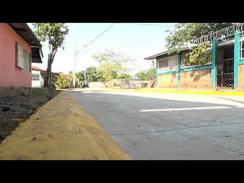 Inauguran calles de concreto hidráulico en Ciudad Sandino
