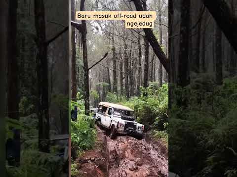 Baru masuk off-road udah ngejedug bikin ketar-ketir