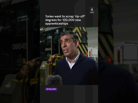 Tories promise 100,000 more apprenticeships