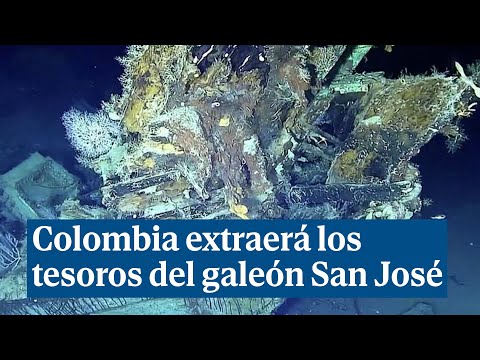Gustavo Petro manda a la Armada colombiana a por los tesoros del galeón San José