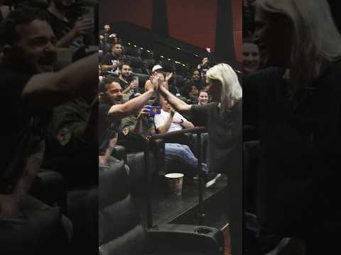 Sorry to the moviegoers in these theaters who were rudely interrupted by Mike, Emily and Colin.