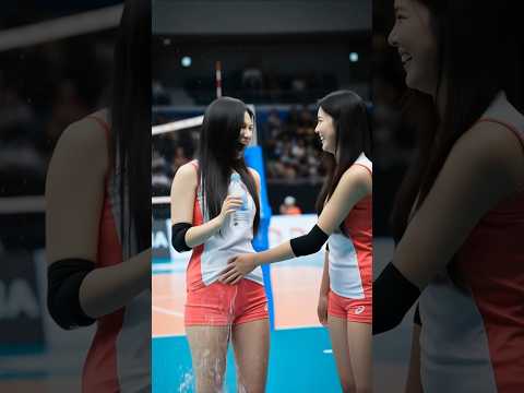 장난이 심한 쌍둥이 배구선수