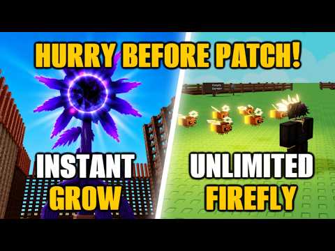 FIREFLY GLITCH to get 100KG+ Fruits in Grow a Garden 2 Roblox!