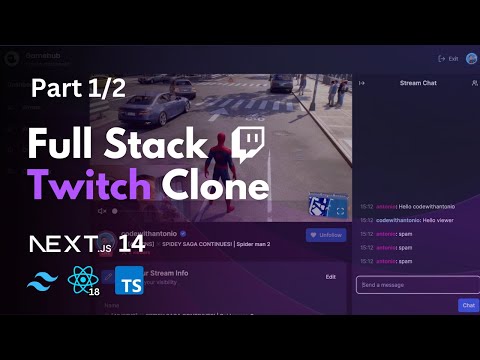 Build a Livestream App With Next.js | Twitch Clone | Part 1/2