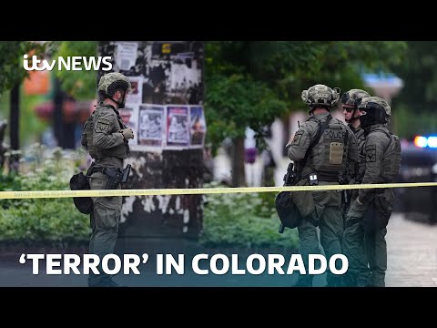 Six people injured after man with flamethrower set people on fire in Colorado | ITV News