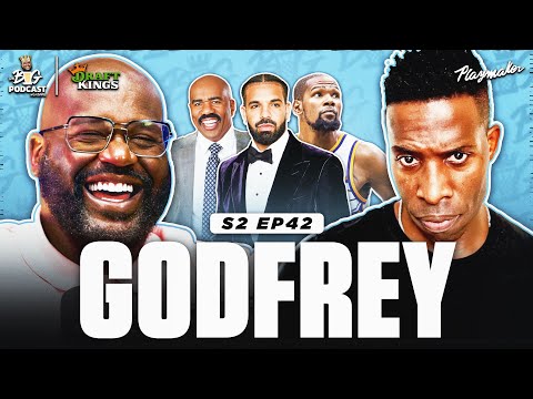 Shaq Was In Tears After Godfrey’s Shannon Sharpe Impression + Godfrey Has A Wild Drake Rant