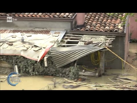 Alluvione Emilia Romagna, le storie di chi ha perso tutto - Porta a porta 18/05/2023